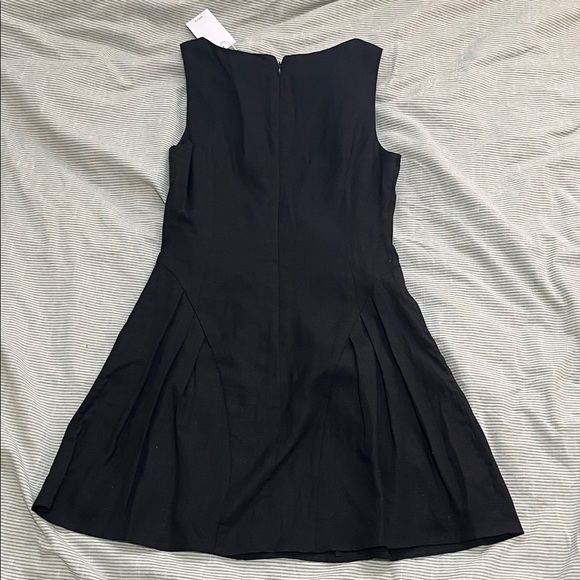 NWT Mango Black Drop waist Sleeveless Dress - Picture 5 of 5